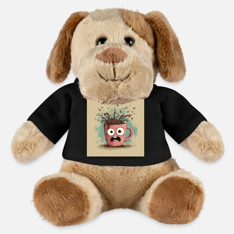 Caffeinated Chaos - MiniFeet® Hund Helge - Schwarz