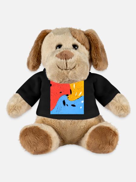 Crazy colors - MiniFeet® Dog Helge - black