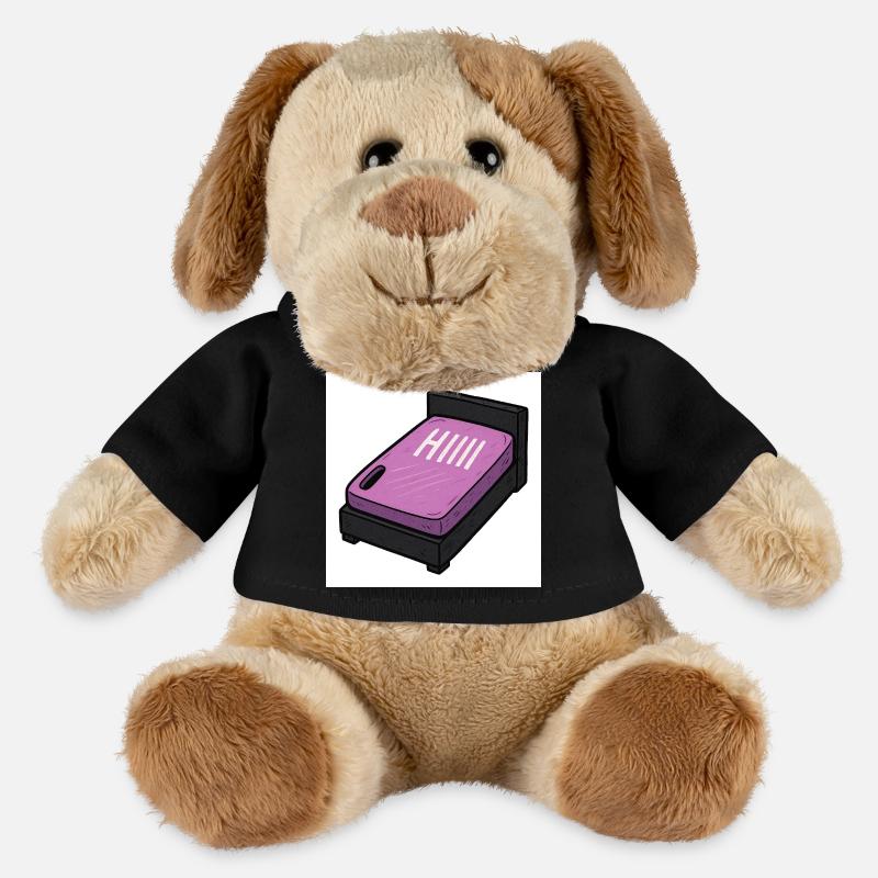 Short-term alarm with sleep mode - MiniFeet® Dog Helge - black