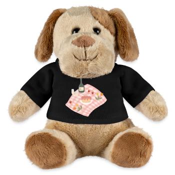 Feier Picknick Party Design - MiniFeet® Hund Helge - Schwarz - Vorne