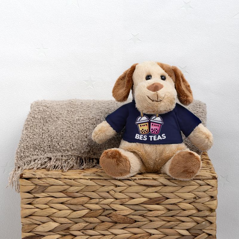 Duos Bubble Tea Adorables Chien en peluche Helge MiniFeet®
