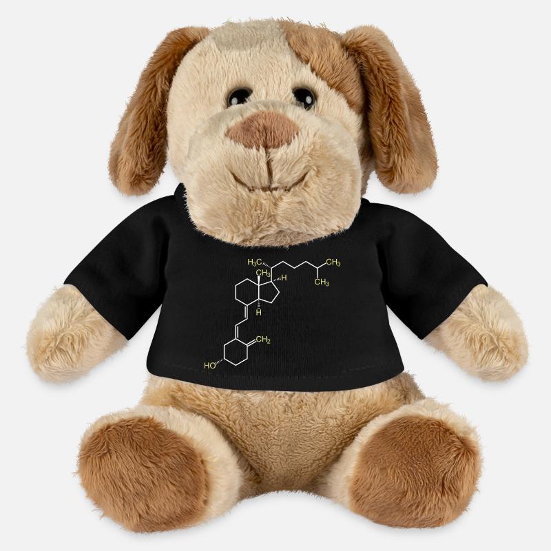 Vitamin-D-Struktur - MiniFeet® Hund Helge - Schwarz