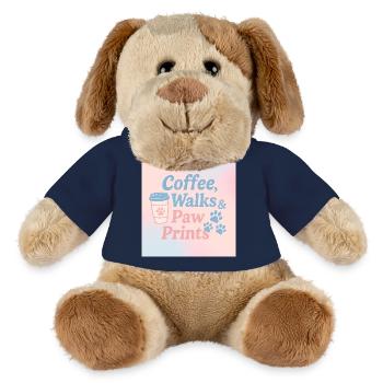 Coffee, Walks & Paw Prints - MiniFeet® Dog Helge - french navy - Front
