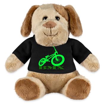 Vélo BMX - Chien en peluche Helge MiniFeet® - noir - Devant