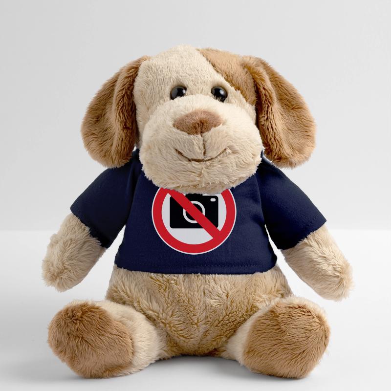 Photographie interdite, panneaux d’interdiction Chien en peluche Helge MiniFeet®