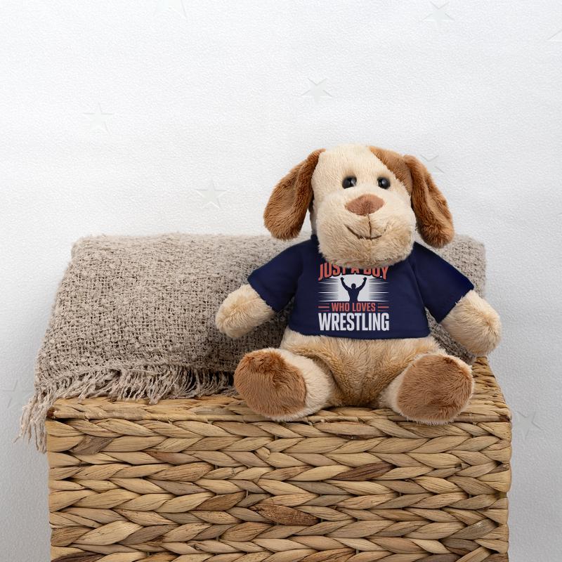 Nur ein Junge, der Ringen liebt MiniFeet® Hund Helge