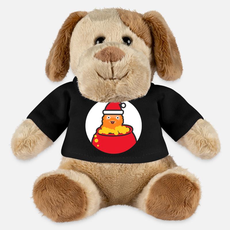 Ginger_cs2-Abzeichen mit Weihnachtsmotiv! - MiniFeet® Hund Helge - Schwarz