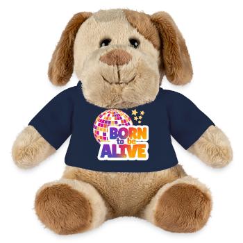Born to be alive - MiniFeet® Dog Helge - french navy - Front