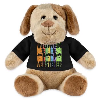 Frau im Kaufrausch - MiniFeet® Hund Helge - Schwarz - Vorne