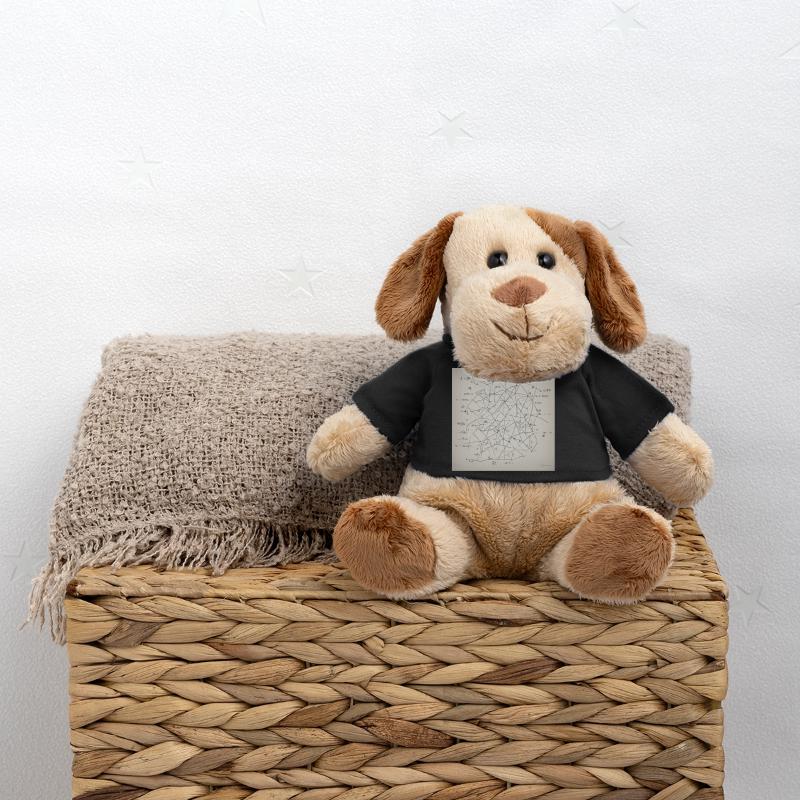 Abstract Neural Network MiniFeet® Dog Helge