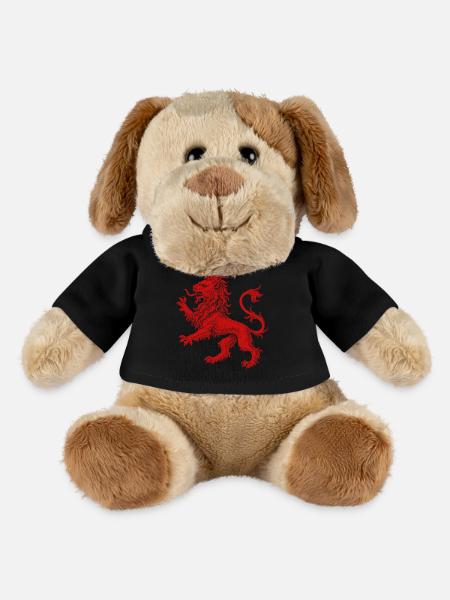 Red Lion - MiniFeet® Dog Helge - black
