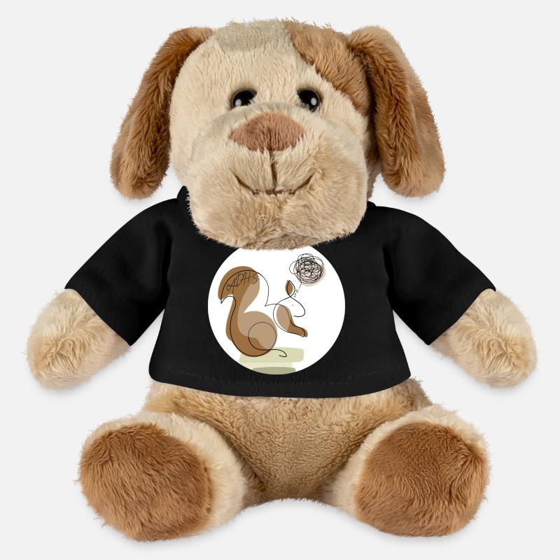 ADHD Neurodivergent - MiniFeet® Dog Helge - black