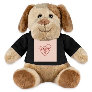 Hüb das Herz - MiniFeet® Hund Helge - Schwarz - Vorne