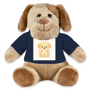 Kindermotiv_Welpen - MiniFeet® Hund Helge - French Navy - Vorne