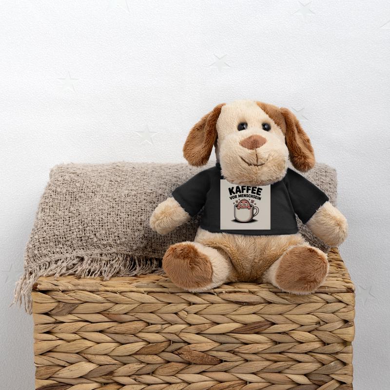Dessin animé Coffee Before Being Human Chien en peluche Helge MiniFeet®