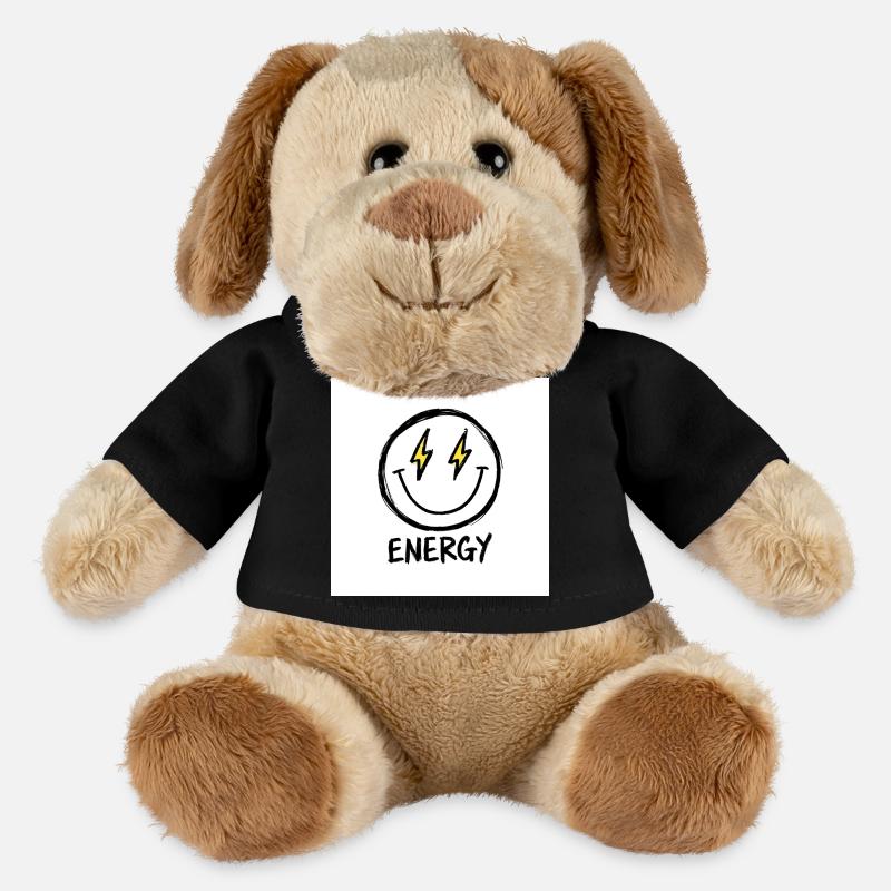 Lightning Smile Energy Tee - MiniFeet® Dog Helge - black
