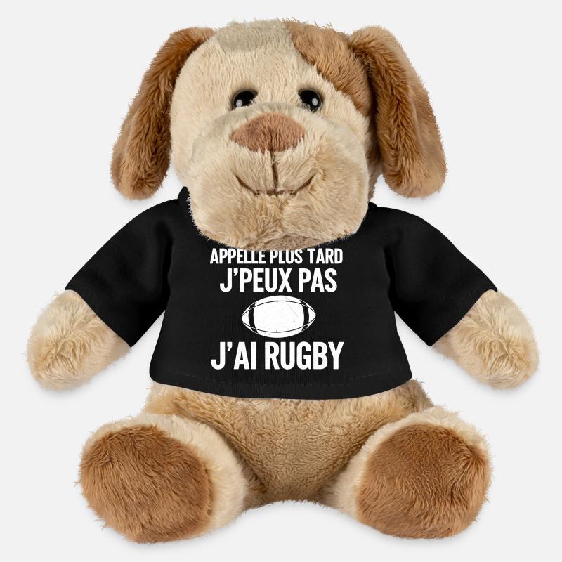 Später Rugby-Ruf - MiniFeet® Hund Helge - Schwarz