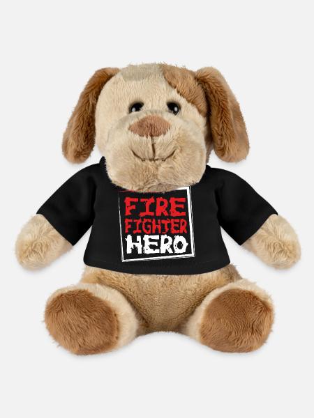FIREFIGHTERHERO - MiniFeet® Dog Helge - black