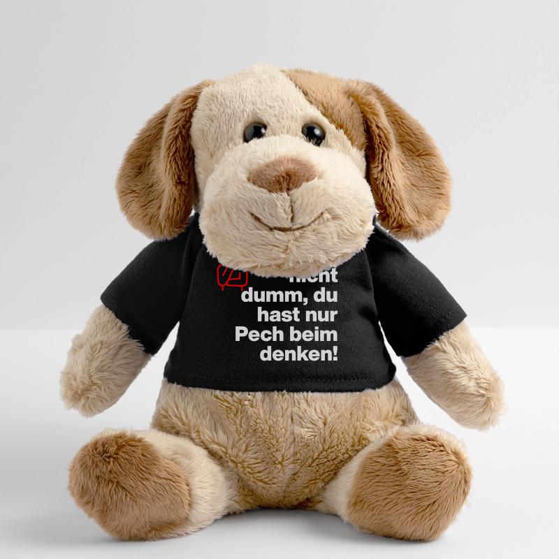 TU N’ES PAS STUPIDE, TU AS JUSTE DE LA MALCHANCE DE PENSER ! Chien en peluche Helge MiniFeet®