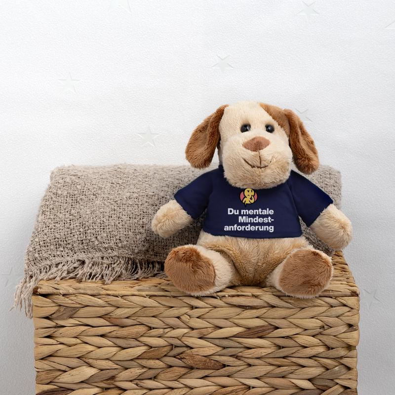 DU MENTALE MINDSTFORDERUNG. SARKASMUS GESCHENK  MiniFeet® Hund Helge