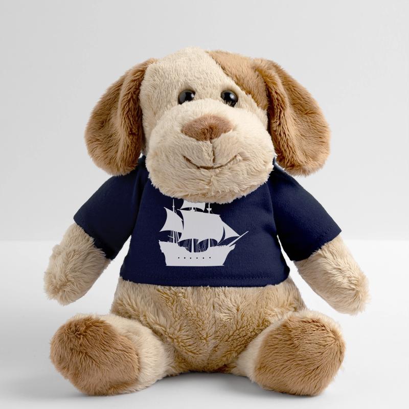 Silhouette du navire pirate Chien en peluche Helge MiniFeet®