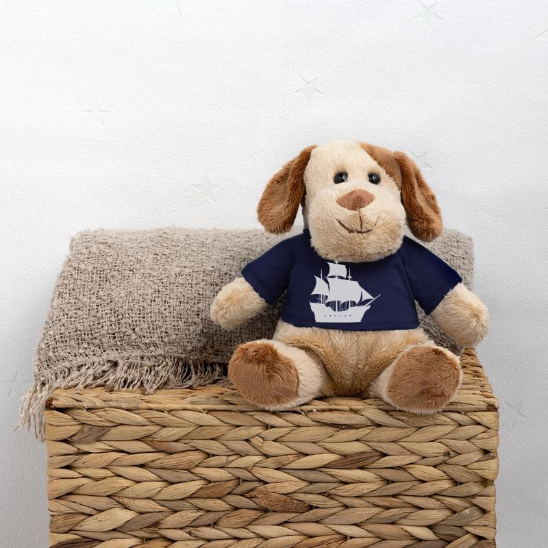 Silhouette du navire pirate Chien en peluche Helge MiniFeet®
