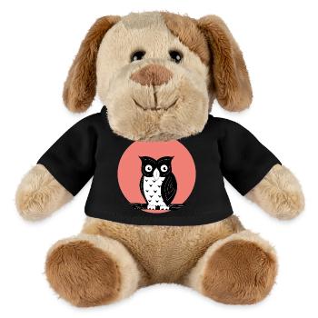 Nachteule - MiniFeet® Hund Helge - Schwarz - Vorne