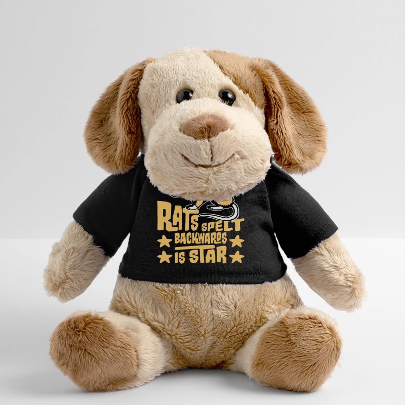 Rats Orthographié à l’envers est Star Lustiger Ratte Spruch Chien en peluche Helge MiniFeet®