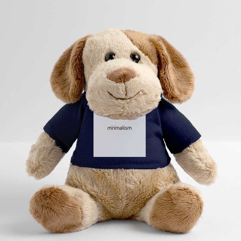 Typographie minimaliste – Conception d’affiche propre Chien en peluche Helge MiniFeet®