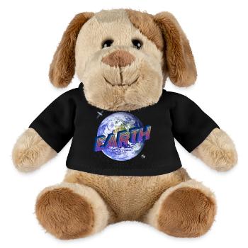 EARTH - Outer Space Series - MiniFeet® Dog Helge - black - Front