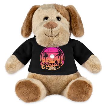 1982 44th Birthday - MiniFeet® Dog Helge - black - Front
