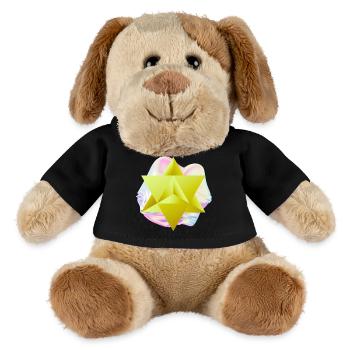 Surreal Merkaba Star - MiniFeet® Dog Helge - black - Front