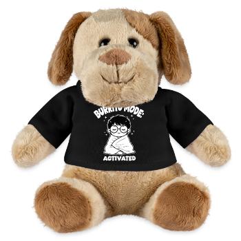 Burrito-Cover-Modus - MiniFeet® Hund Helge - Schwarz - Vorne