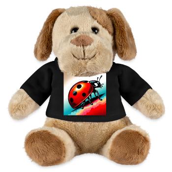 ladybird - MiniFeet® Dog Helge - black - Front