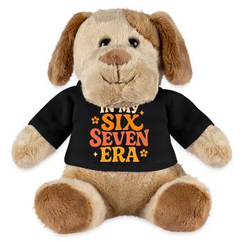 Dans mon mème d’humour italien de la pourriture cervementale de l’ère 67 des Six Sept - Chien en peluche Helge MiniFeet® - noir - Devant