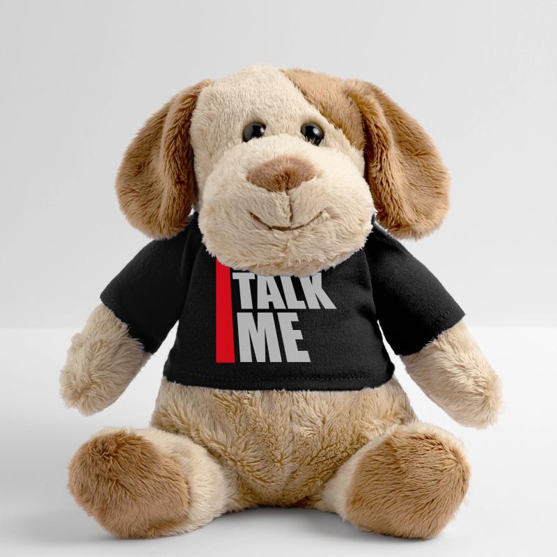 Pas de discours introverti antisocial drôle Chien en peluche Helge MiniFeet®