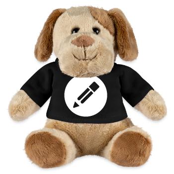 Bleistift - MiniFeet® Hund Helge - Schwarz - Vorne