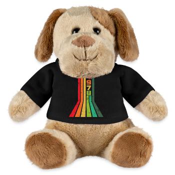 Millésime 1978 - Chien en peluche Helge MiniFeet® - noir - Devant