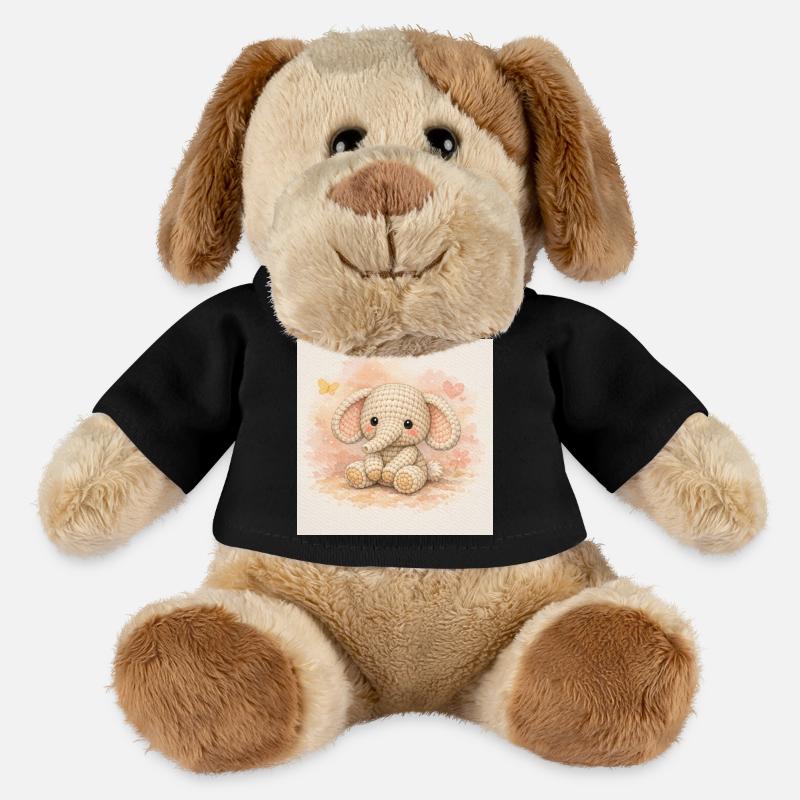 Yarn elephant - MiniFeet® Dog Helge - black