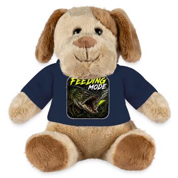 Fütterungsmodus Hechtfischerei-Design - MiniFeet® Hund Helge - French Navy - Vorne