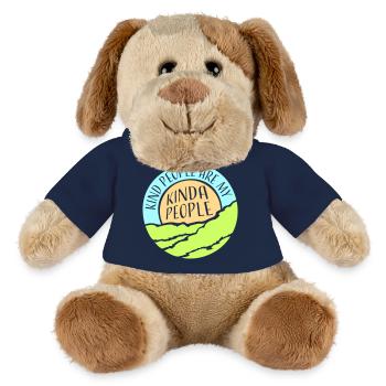 Kind People Are My Kinda People Friendliness - MiniFeet® Dog Helge - french navy - Front