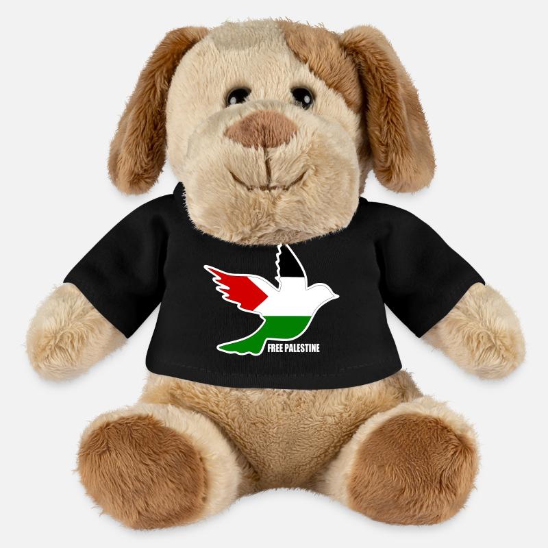 Free palestine - MiniFeet® Hund Helge - Schwarz