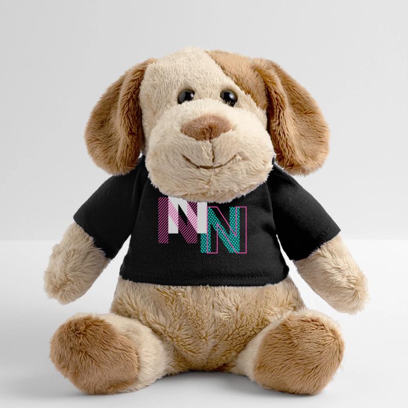 Conception de la lettre N Chien en peluche Helge MiniFeet®