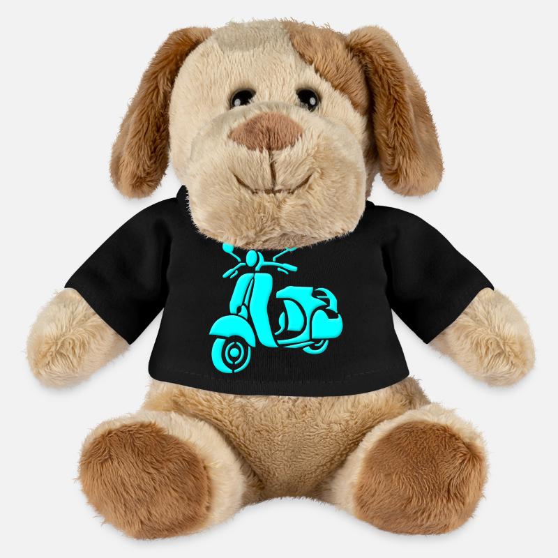 Retro Roller - MiniFeet® Hund Helge - Schwarz
