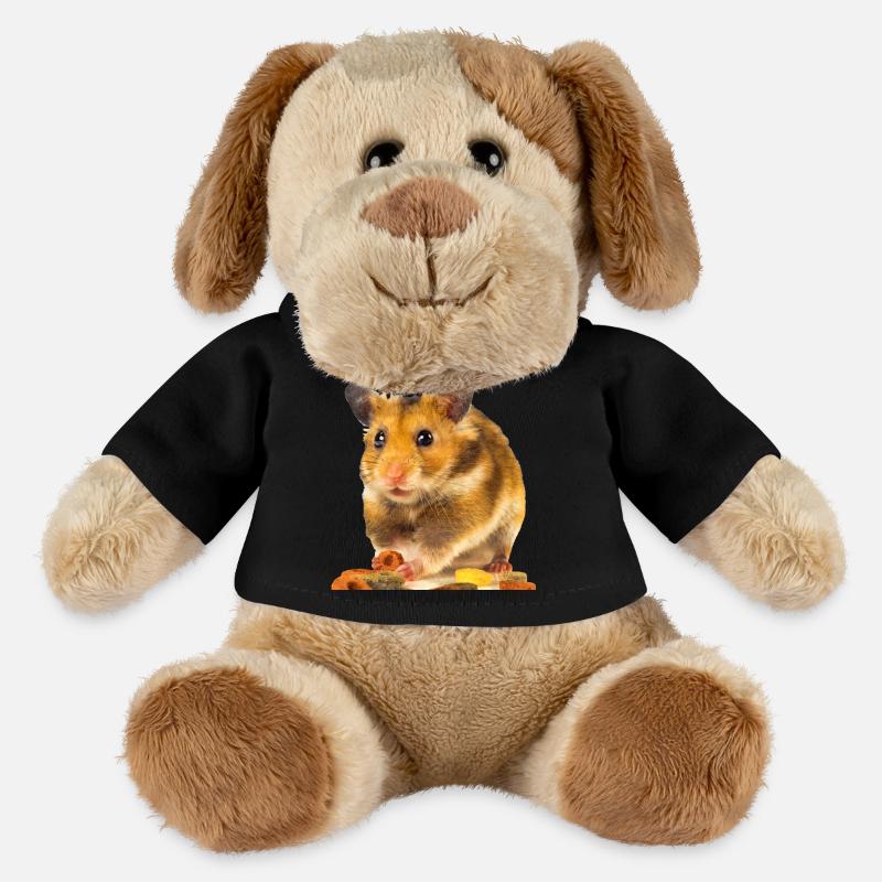 I am hamster - MiniFeet® Hund Helge - Schwarz