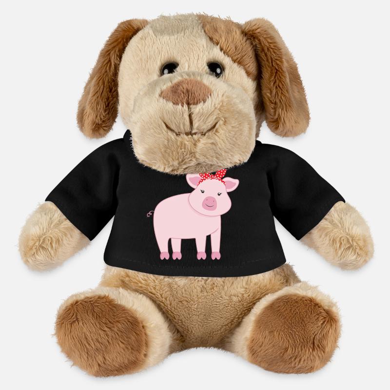 Pig pigs - MiniFeet® Dog Helge - black