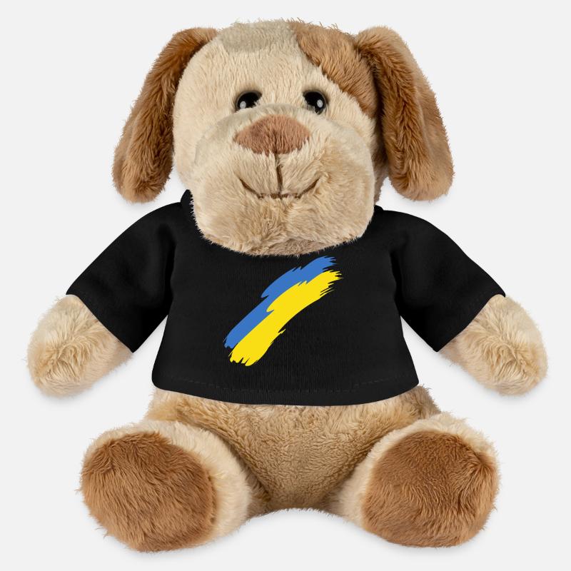Ukraine - MiniFeet® Hund Helge - Schwarz