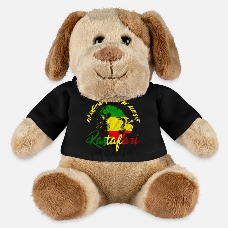 rastafari - MiniFeet® Hund Helge - Schwarz