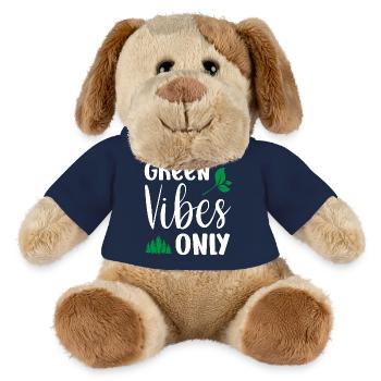 Green Vibes Only - MiniFeet® Dog Helge - french navy - Front