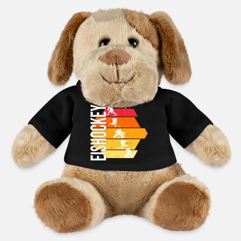 Eishockey - MiniFeet® Hund Helge - Schwarz
